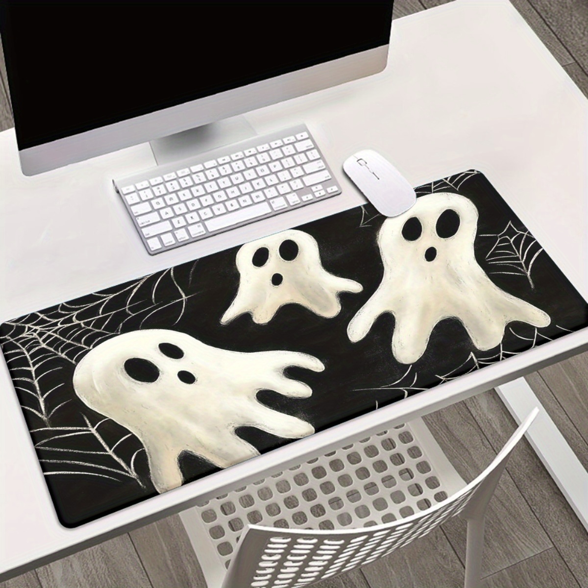 Anti-Ghosting Keyboard - Brand Ghost Web Mouse Pad, Iron