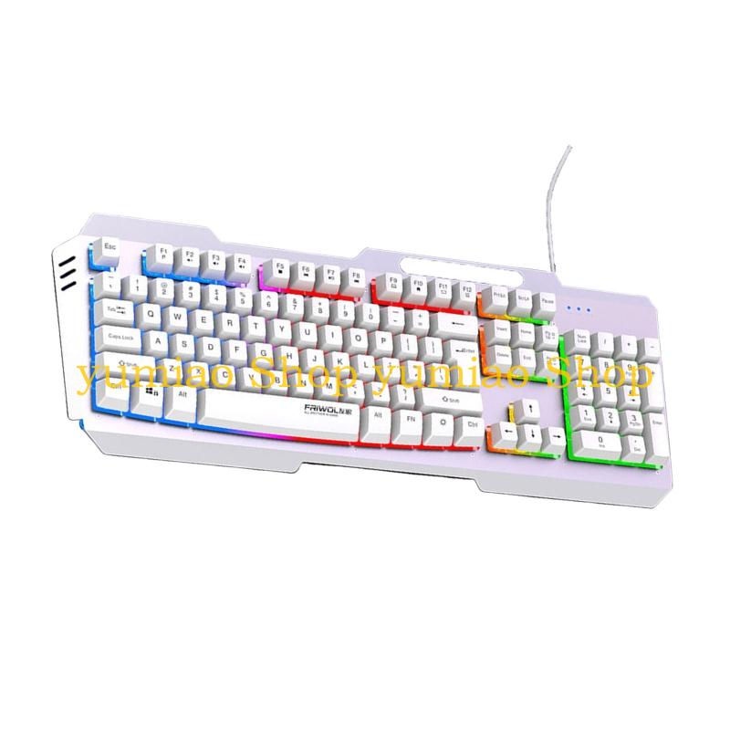 Anti-Ghosting Keyboard - 587B DS600 104key Corded Keyboard Mouse