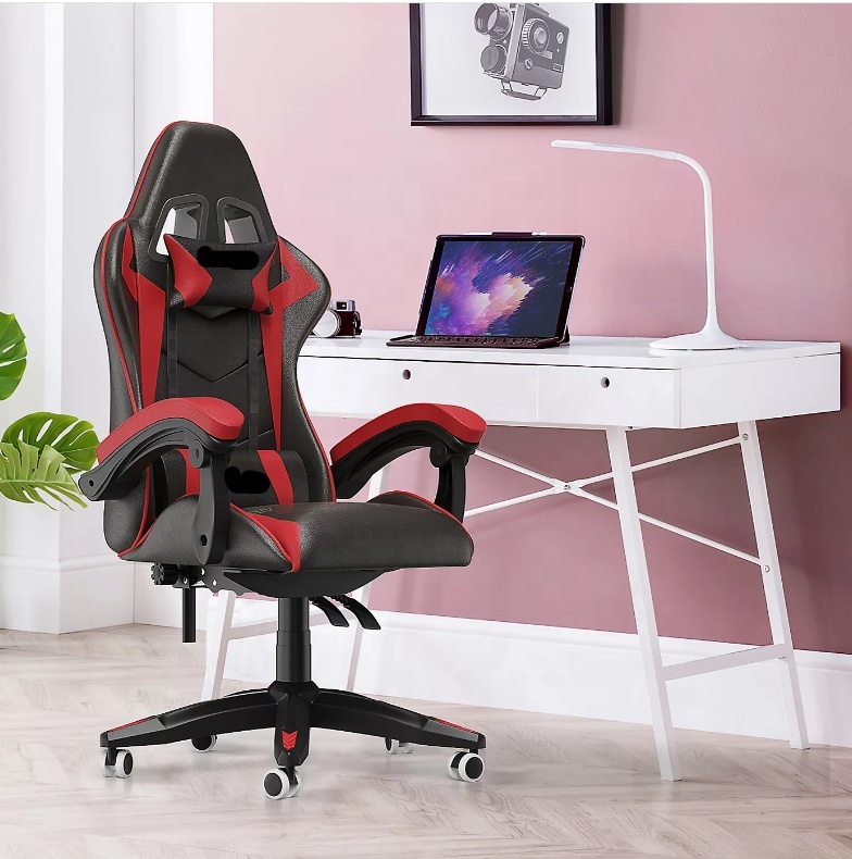 Pc Gaming Price - Adjustable Racing Gamer Chair Black Red