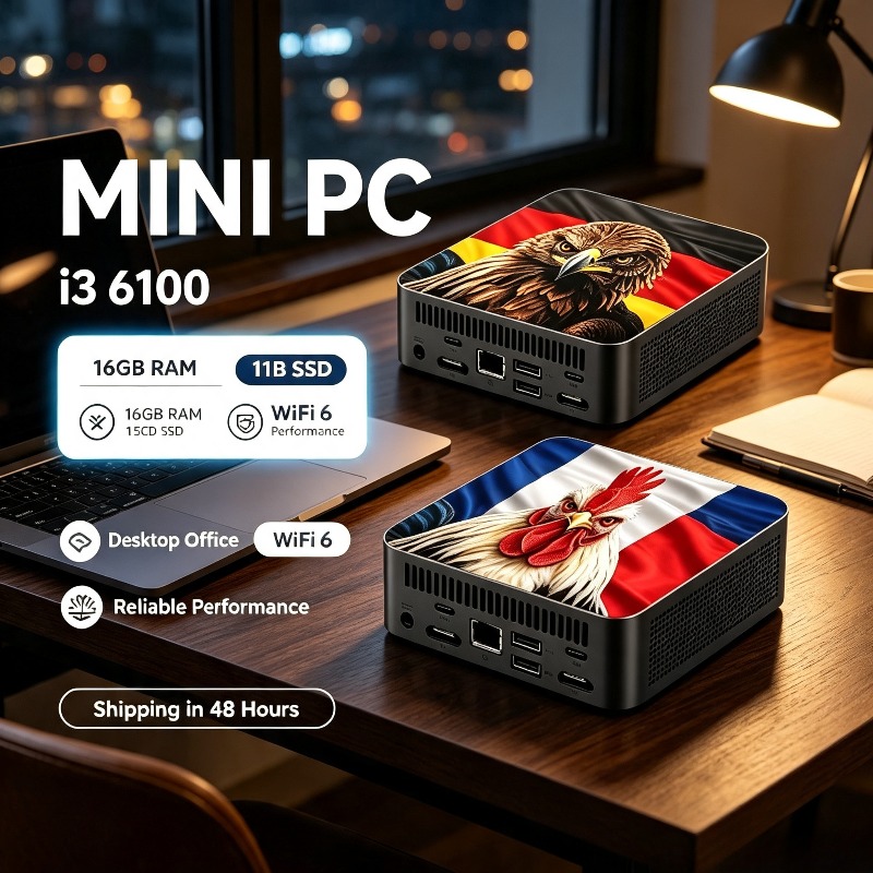 Pc Gaming Ddr4 - 2026 Intel i3 6100 Mobile Mini