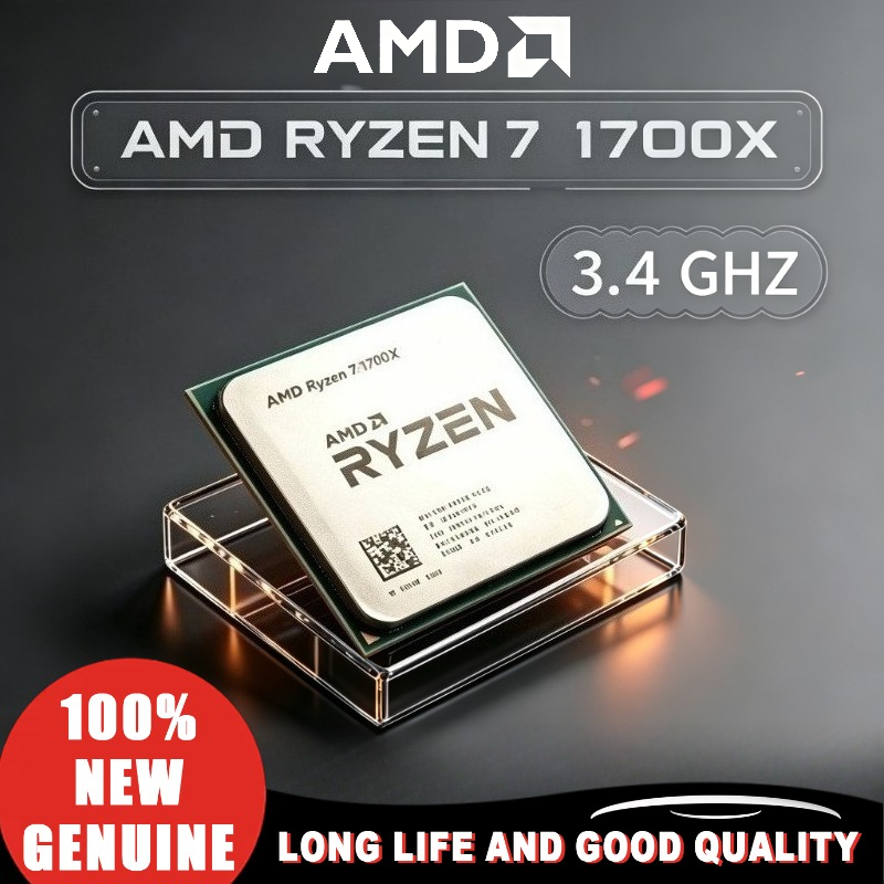 Amd Cpu Ryzen 7 - AMD Ryzen 7 1700X Eight-Core 3.4