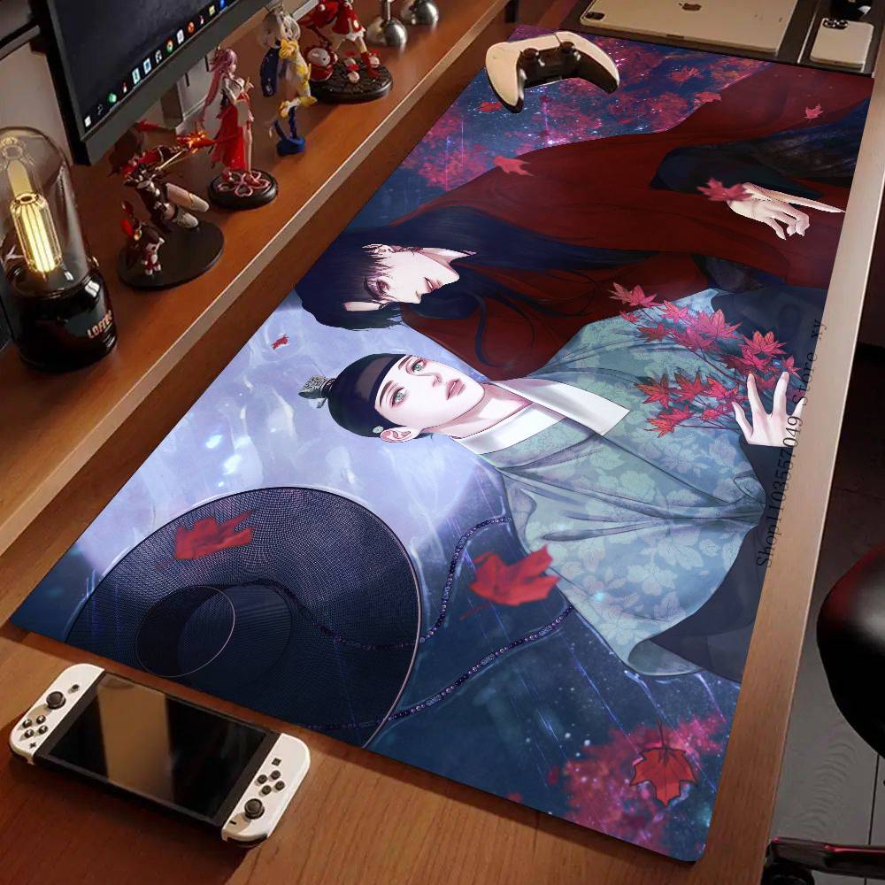 Anti-Ghosting Keyboard - Manga The Ghost N-Nocturne Mousepad Non-slip