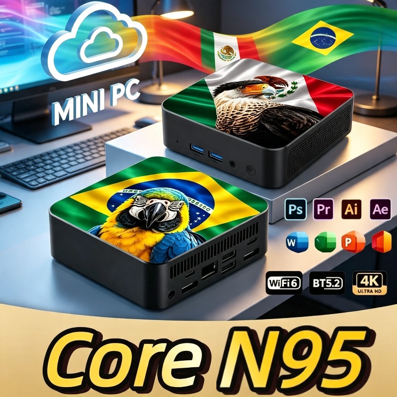 Pc Gaming New - 2026 New Mexico Brazil Flag HighPerformance
