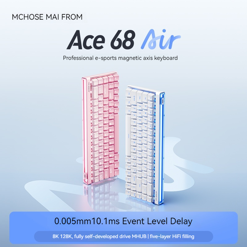 Pc Gaming Custom - Mchose Ace68 Air Magnetic Axis Mechanical