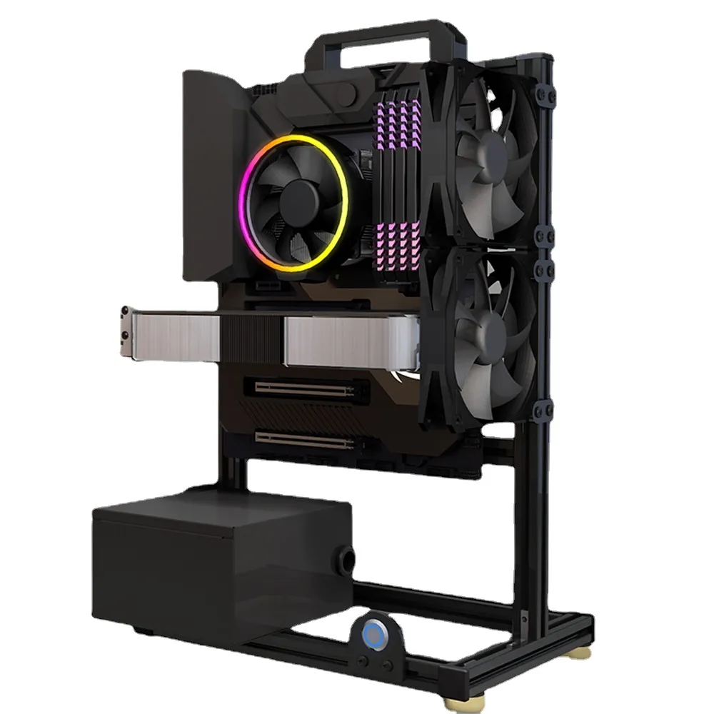 MOD ATX Open PC Case Frame For - Pc Gaming Center review and price