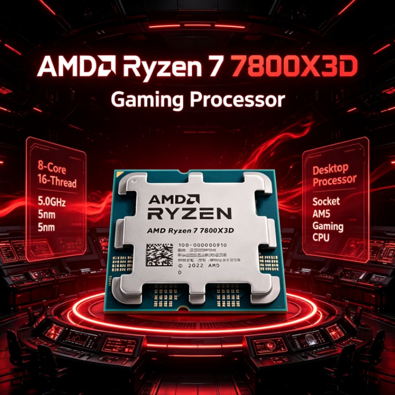 AMD R7 7800X3D Ryzen 7 AM5 CPU - Amd Cpu Ryzen 7 review and price