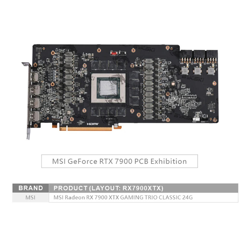 Bykski A-MS7900XTXTRIO-X Water - Amd Vga Rx 7900 Xtx review and price