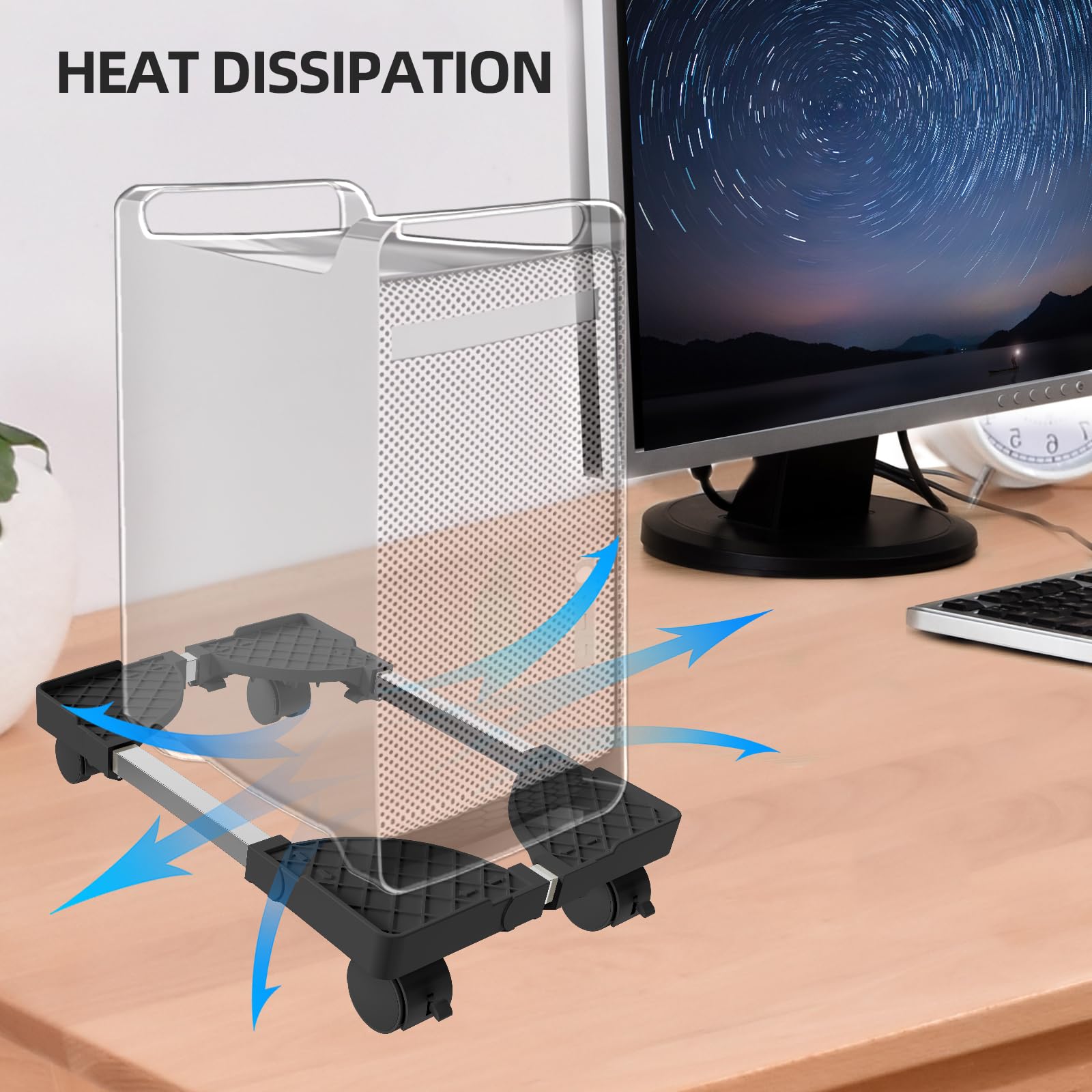 Computer Stand for Desktop Tow - Pc Gaming Center review and price