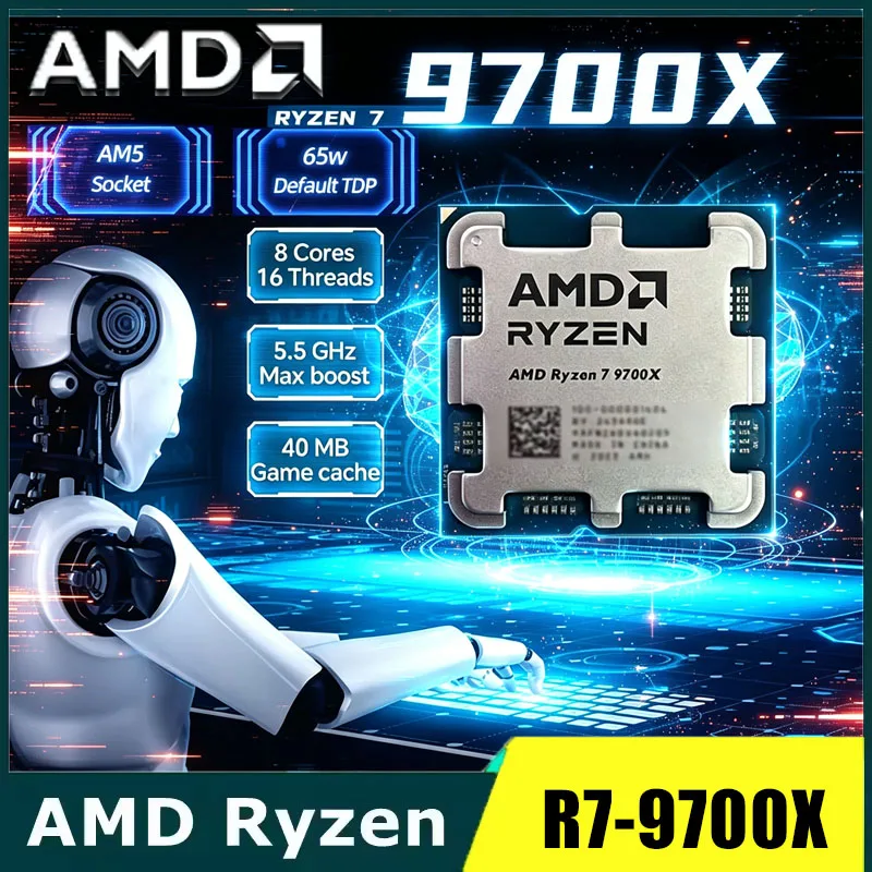 Amd Ryzen 7 9700X Cpu Processo - Amd Cpu Ryzen 7 review and price