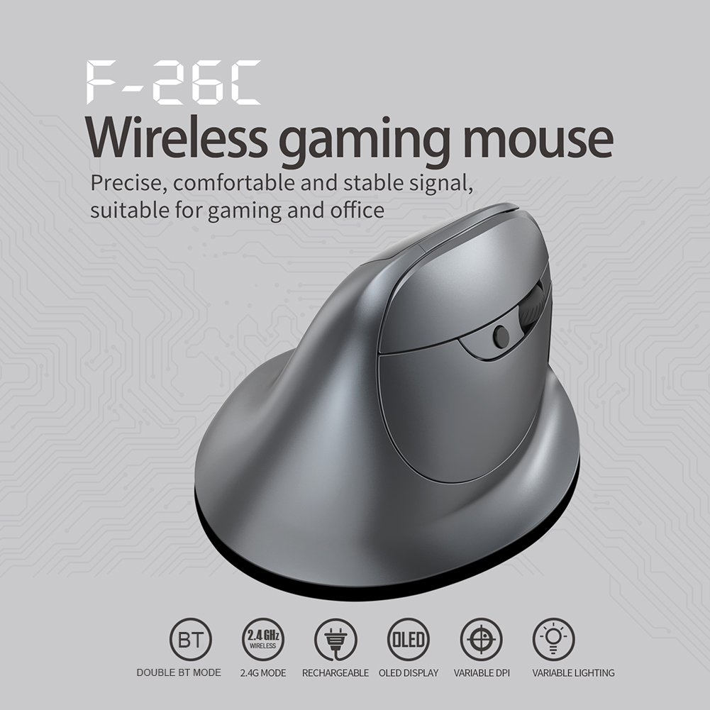 F-26C Vertical Gamer Mice Ergo - Pc Gaming Optimization review and price