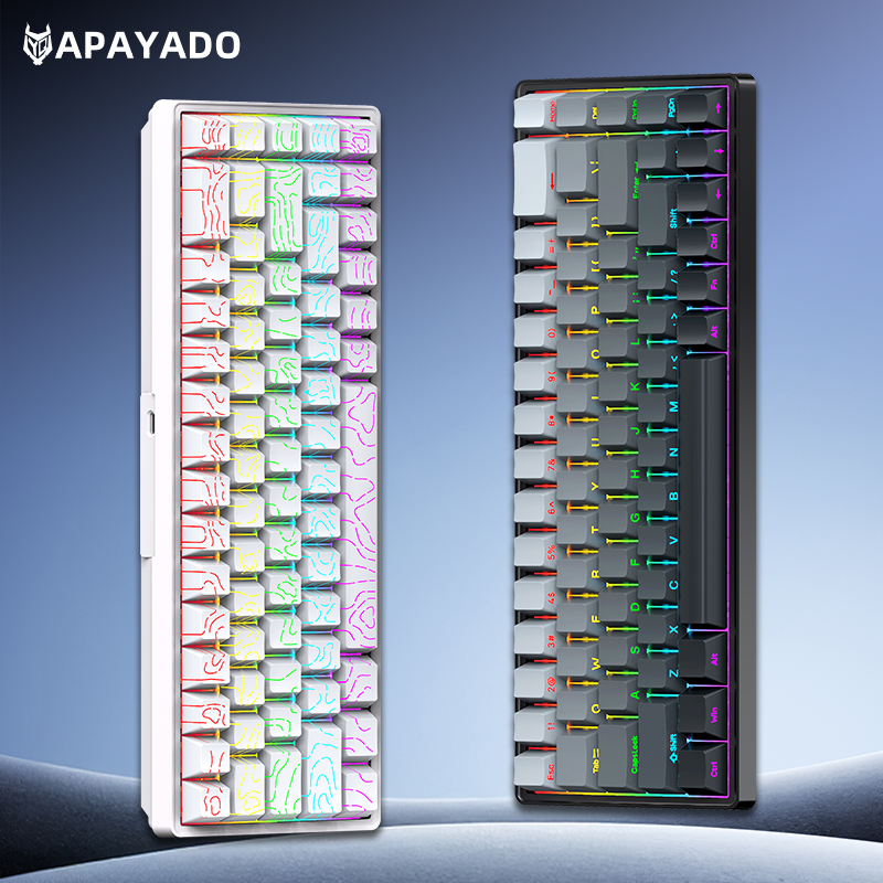 APAYADO A68 Wired Mechanical K - Anti-Ghosting Keyboard review and price