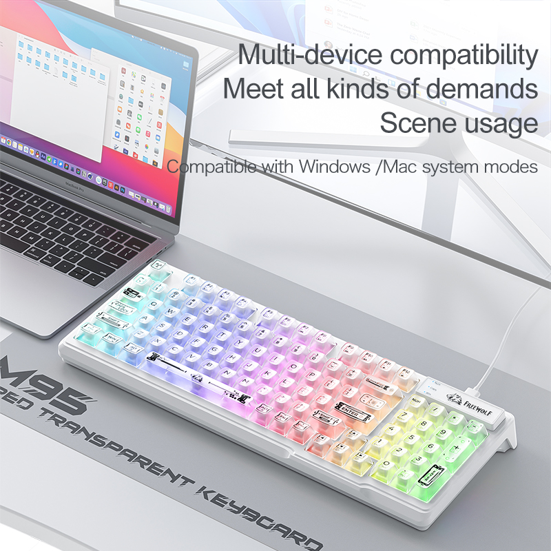98% Compact Layout Wired RGB S - Anti-Ghosting Keyboard review and price