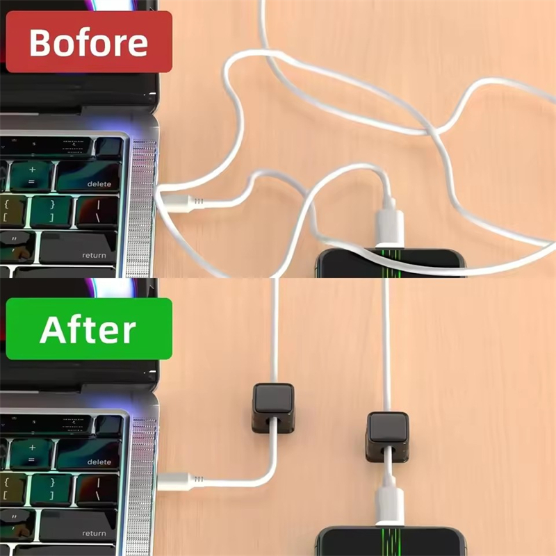 Magnetic Cable Clip Winder Hol - Desk Cable Organizer review and price