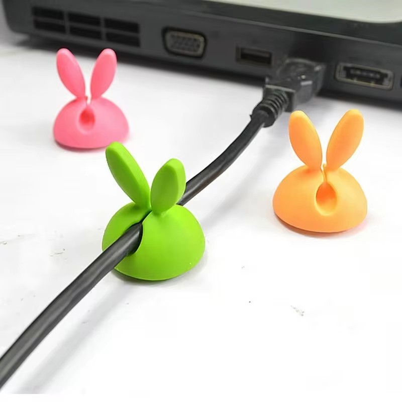 Cute Rabbit Ear Cable Manager  - Desk Cable Organizer review and price