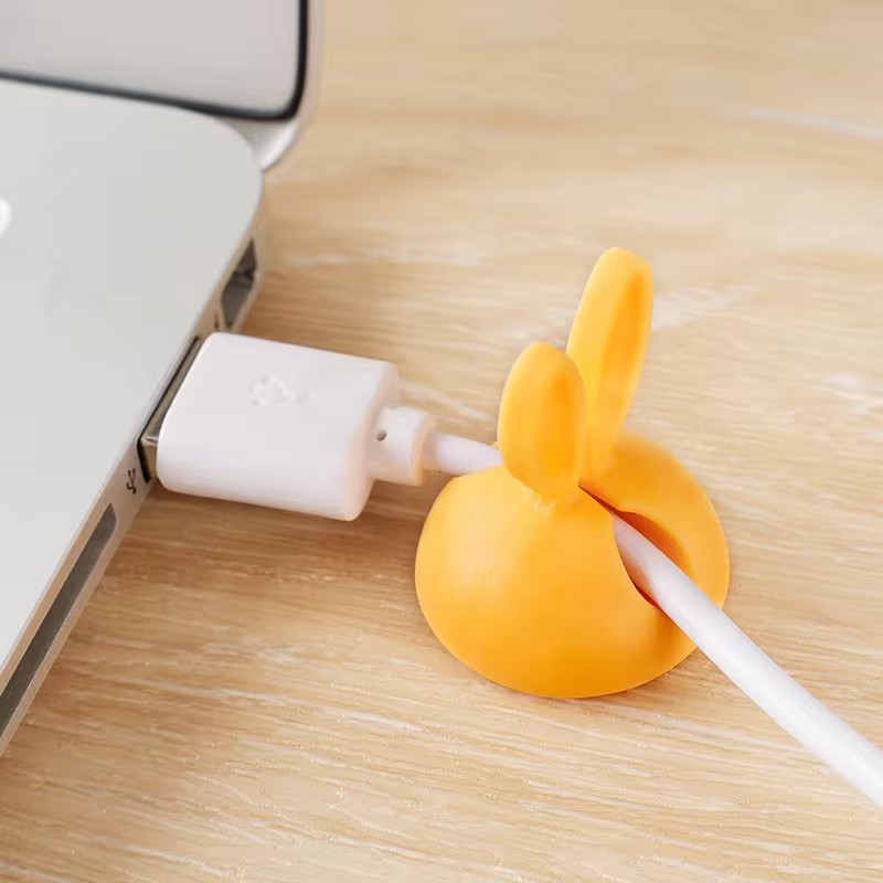 Cute Rabbit Ear Cable Manager  - Desk Cable Organizer review and price