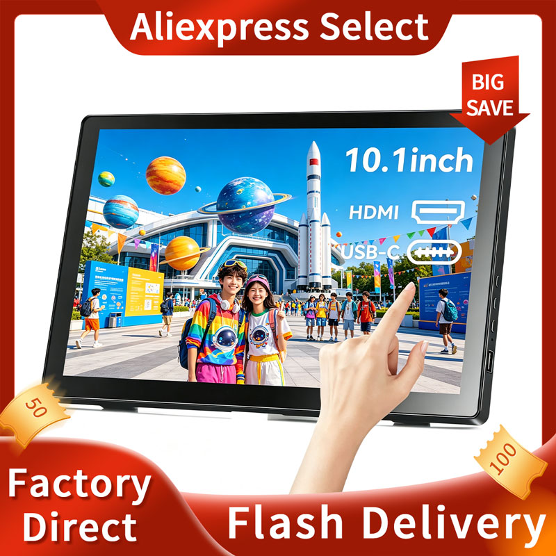 Small Touchscreen Monitor 10.1 - Pc Gaming Optimization review and price