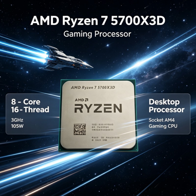 AMD Ryzen 7 5700X3D Desktop CP - Amd Cpu Ryzen 7 review and price