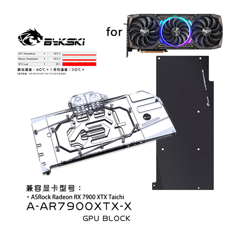 Bykski Water Block Use for ASR - Amd Vga Rx 7900 Xtx review and price