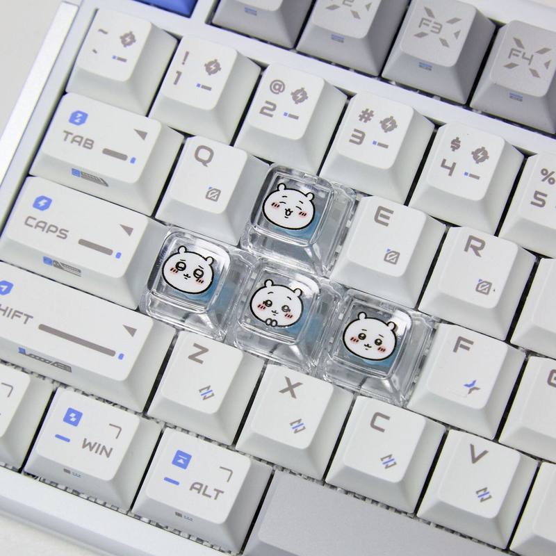 Chiikawa 4 Pcs Handmade Transp - Pc Gaming Custom review and price