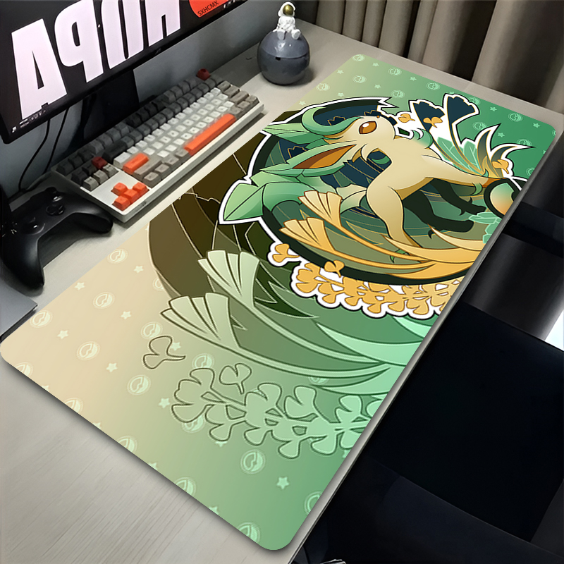 Mouse Pad Gamer P-pokemon Leaf - Pc Gaming Custom review and price