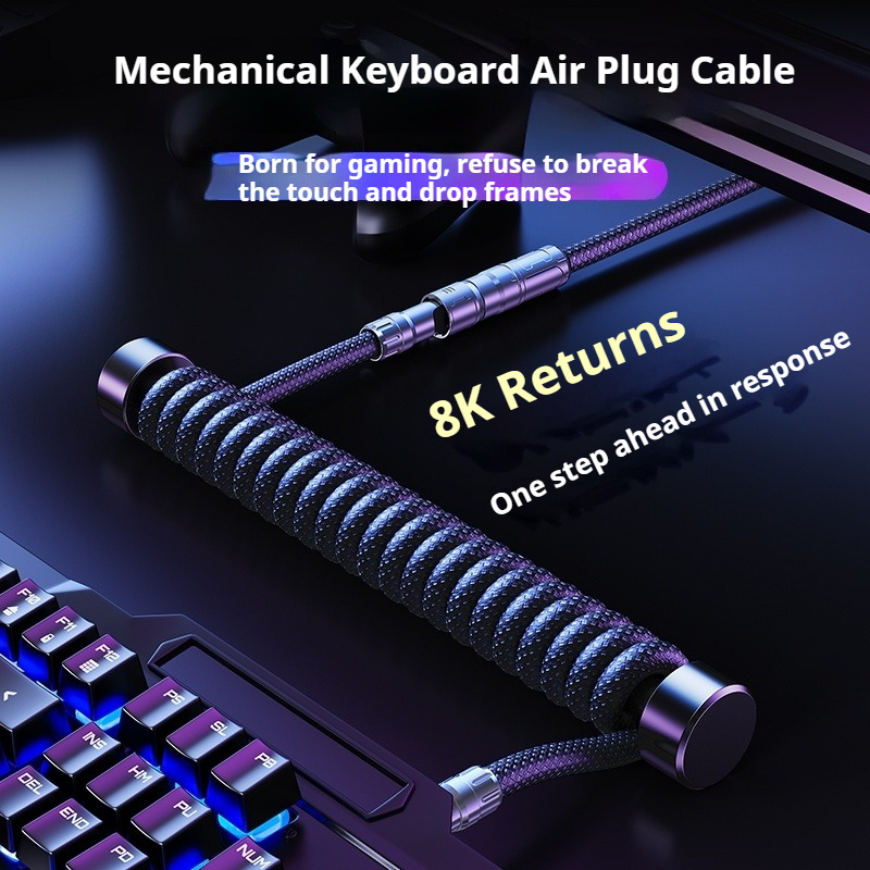 Eary 1.2m Coiled Keyboard Cabl - Gaming Pc Equipment review and price