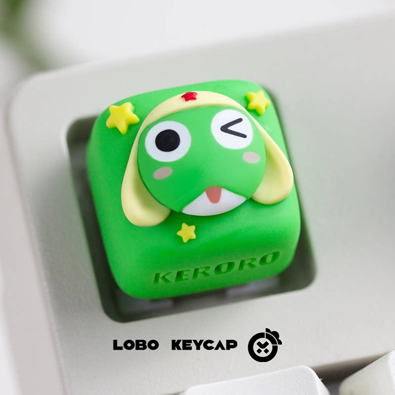 Keroro Themed Anime Keycaps Me - Gaming Pc Equipment review and price