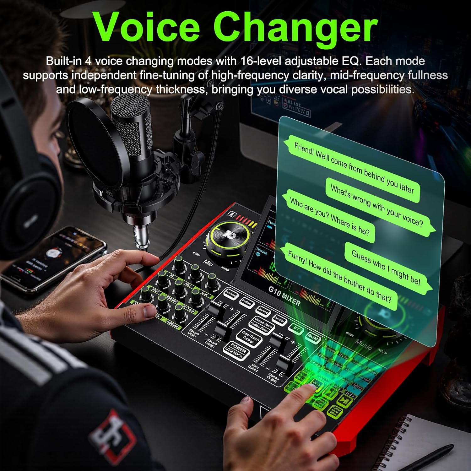 Tenlamp G10 Live Streaming Aud - Gaming Pc Equipment review and price