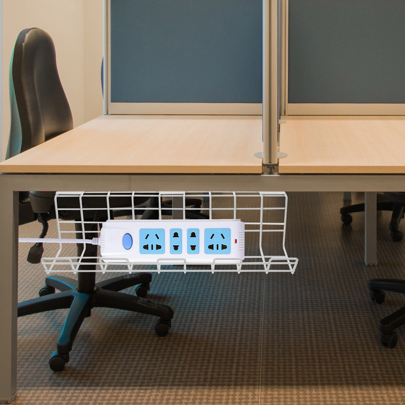 2Pcs Under Desk Cable Organize - Desk Cable Organizer review and price