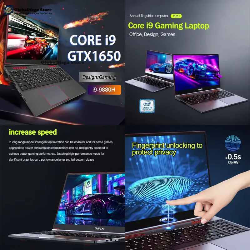 New 16.1 Inch Core I9 9880H Ga - Pc Gaming New review and price