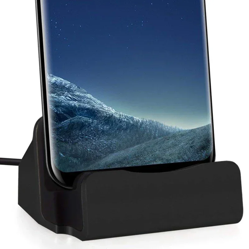 Type C USB Dock Charger Phone  - Desk Cable Organizer review and price