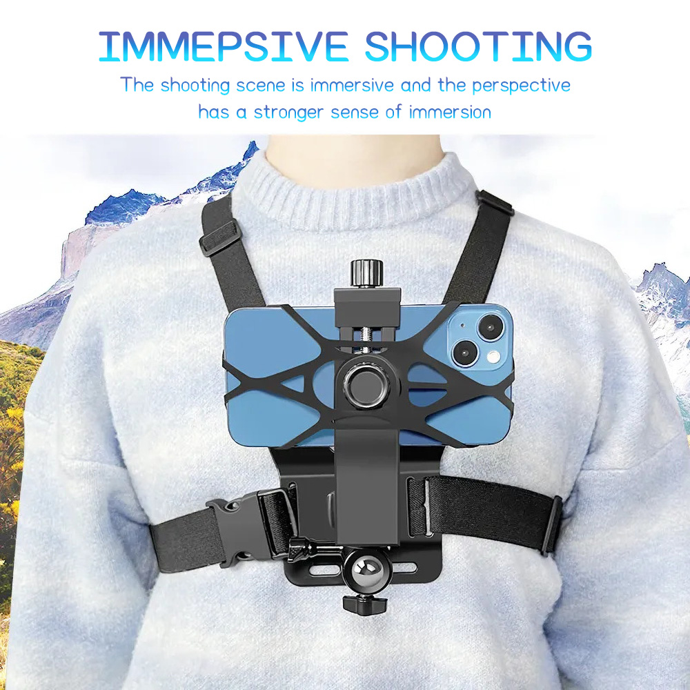 Chest Mount Phone Strap Holder - Desk Cable Organizer review and price